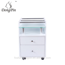 wholesale salon furniture wood beauty salon trolley pedicure cart